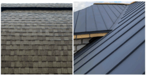 asphalt shingle roofing vs metal roofing in Florida